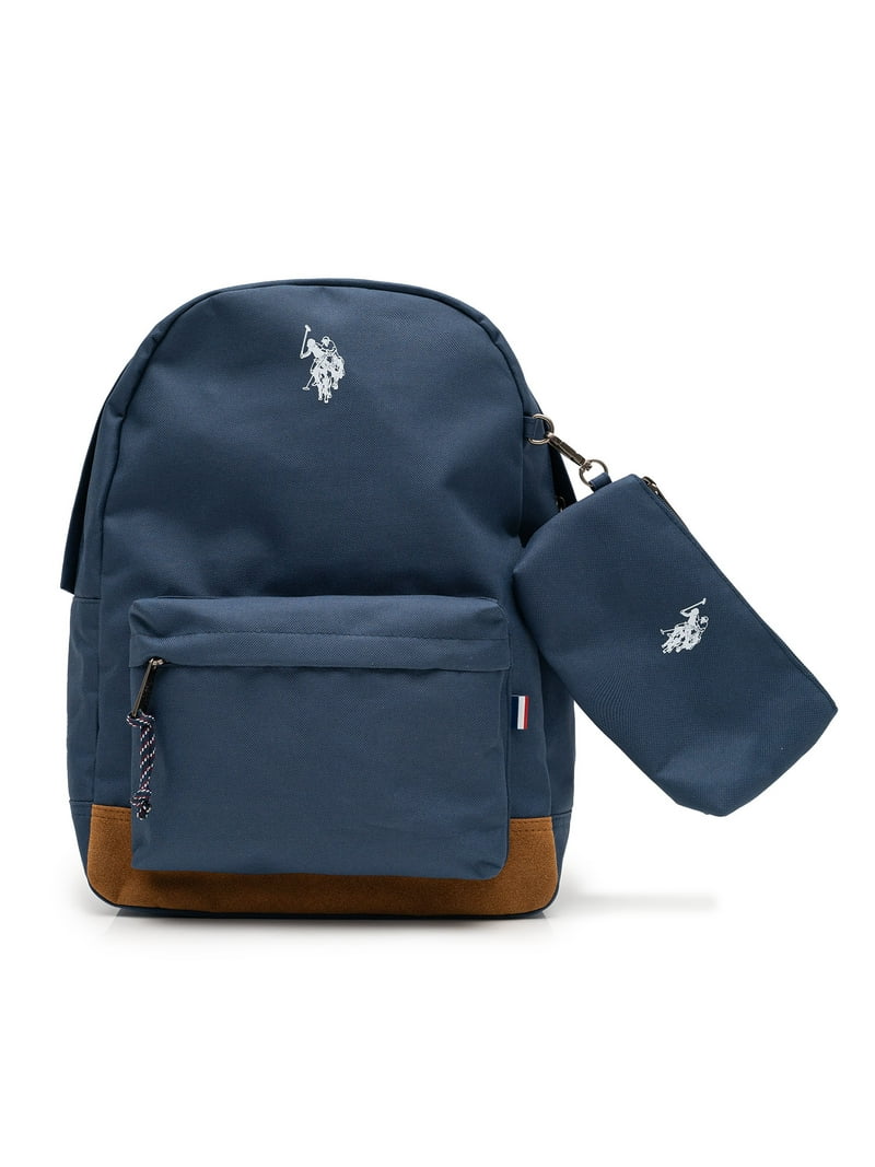 U.S. Polo Assn. Navy Backpack - 20L Capacity - Walmart.com display picture 3