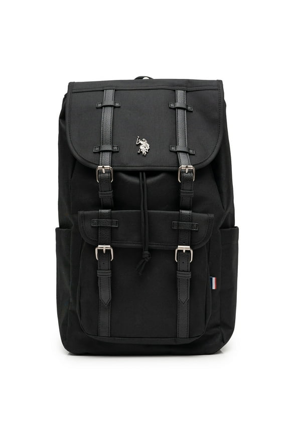 Unisex Top Loader Flap Backpack