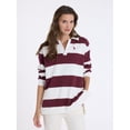 thumbnail image 1 of U.S. Polo Assn. Women's Fleece Rugby Henley Popover, Sizes XS-XL, 1 of 6