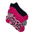 thumbnail image 1 of U.S. Polo Assn. Women's Fluffy Low Cut Socks, 3-Pack, 1 of 3