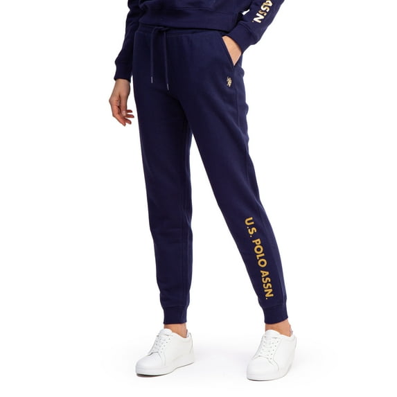 U.S. Polo Assn. Women's Foil Jogger, Sizes XS-3XL