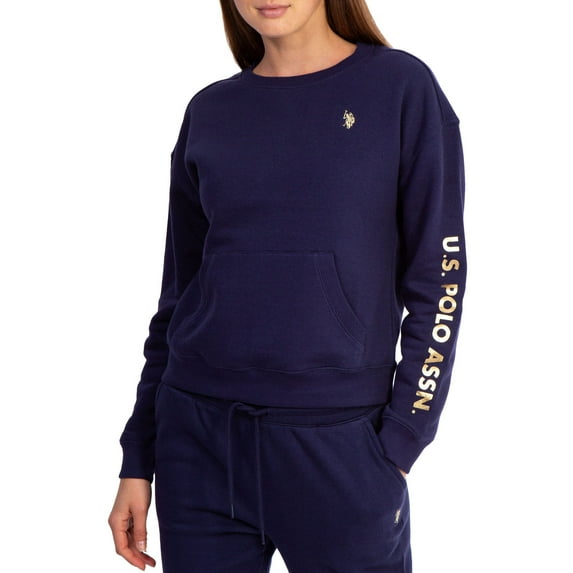 U.S. Polo Assn. Women's Foil Pullover, Sizes XS-3XL