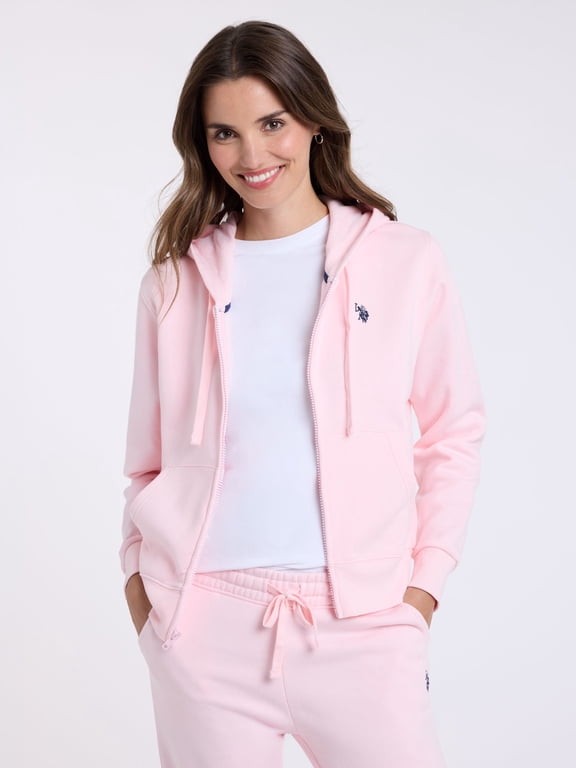 Women's Fleece Full Zip Relaxed Hoodie
