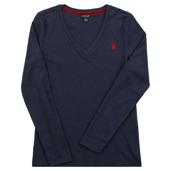 U.S. Polo Assn. Long Sleeve V Neck T-Shirt (Women's)
