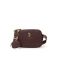 thumbnail image 1 of U.S. Polo Assn. Women's Signature Crossbody, Burgundy, 1 of 4