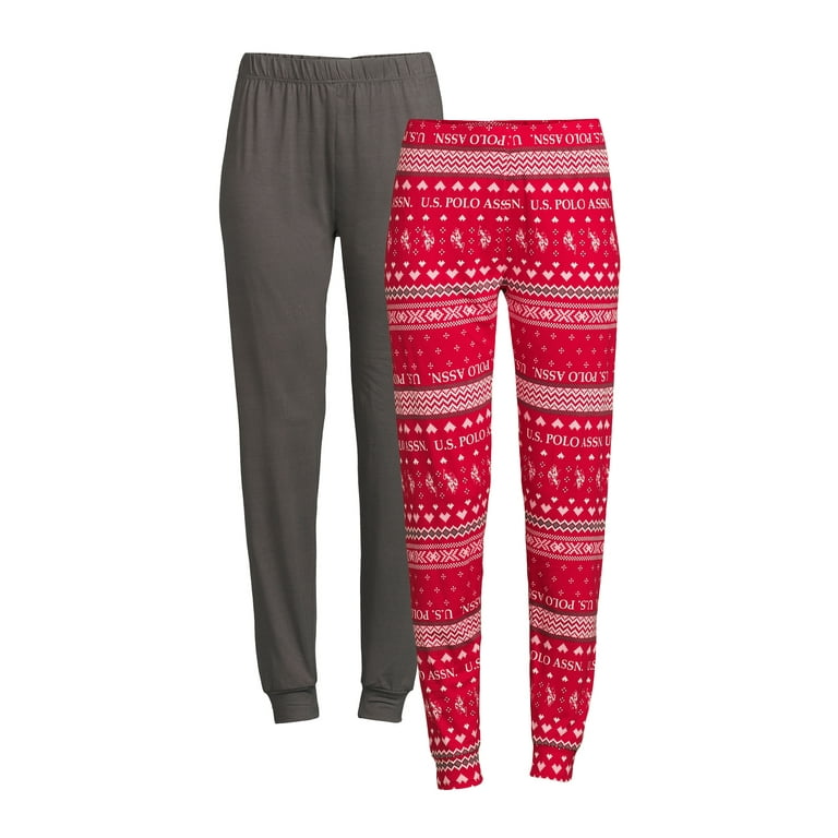 U.S. Polo Assn. Womens Jogger Lounge Pants – Pajama Pants for Women (Light  Pink, Medium) : : Clothing, Shoes & Accessories