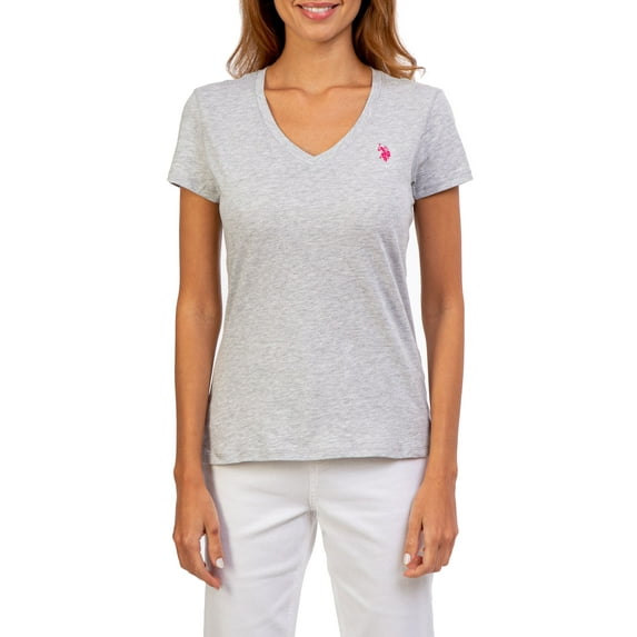 U.S. Polo Assn. Women's V Neck T-Shirt
