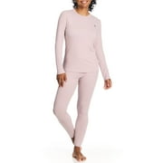 Women's & Women's Plus Brushed Base Layer Long Underwear Thermal Set, Sizes S-3X