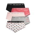 thumbnail image 1 of U.S. Polo Assn. Women's and Women's Plus Size Hipster Panties, 5 Pack, 1 of 3