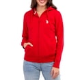 thumbnail image 1 of U.S. Polo Assn. Womens' Fleece Zip Up Hoodie, 1 of 3
