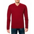 thumbnail image 1 of U.S. Polo Assn. mens Solid V-Neck Long-Sleeve Sweater (Engine Red, XXL), 1 of 2