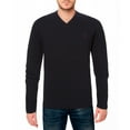 thumbnail image 1 of U.S. Polo Assn. mens Solid V-Neck Long-Sleeve Sweater (Navy, XL), 1 of 2