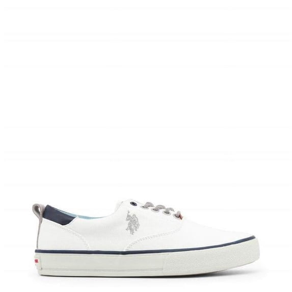 U.S. Polo GALAN4127S8-C1-WHI-White-43 Mens Sneakers, White - Size 43