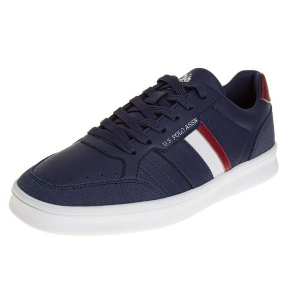 U.S. Polo Assn Low, Top Mens Classic Sneakers, Navy, Size: 9