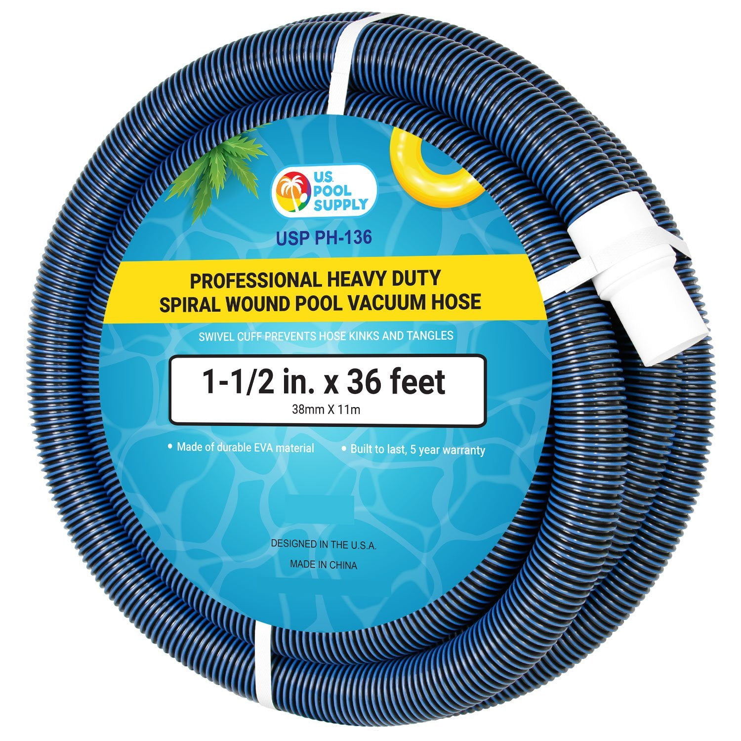 U.S. Pool Supply Swimming Pool Vacuum Hose