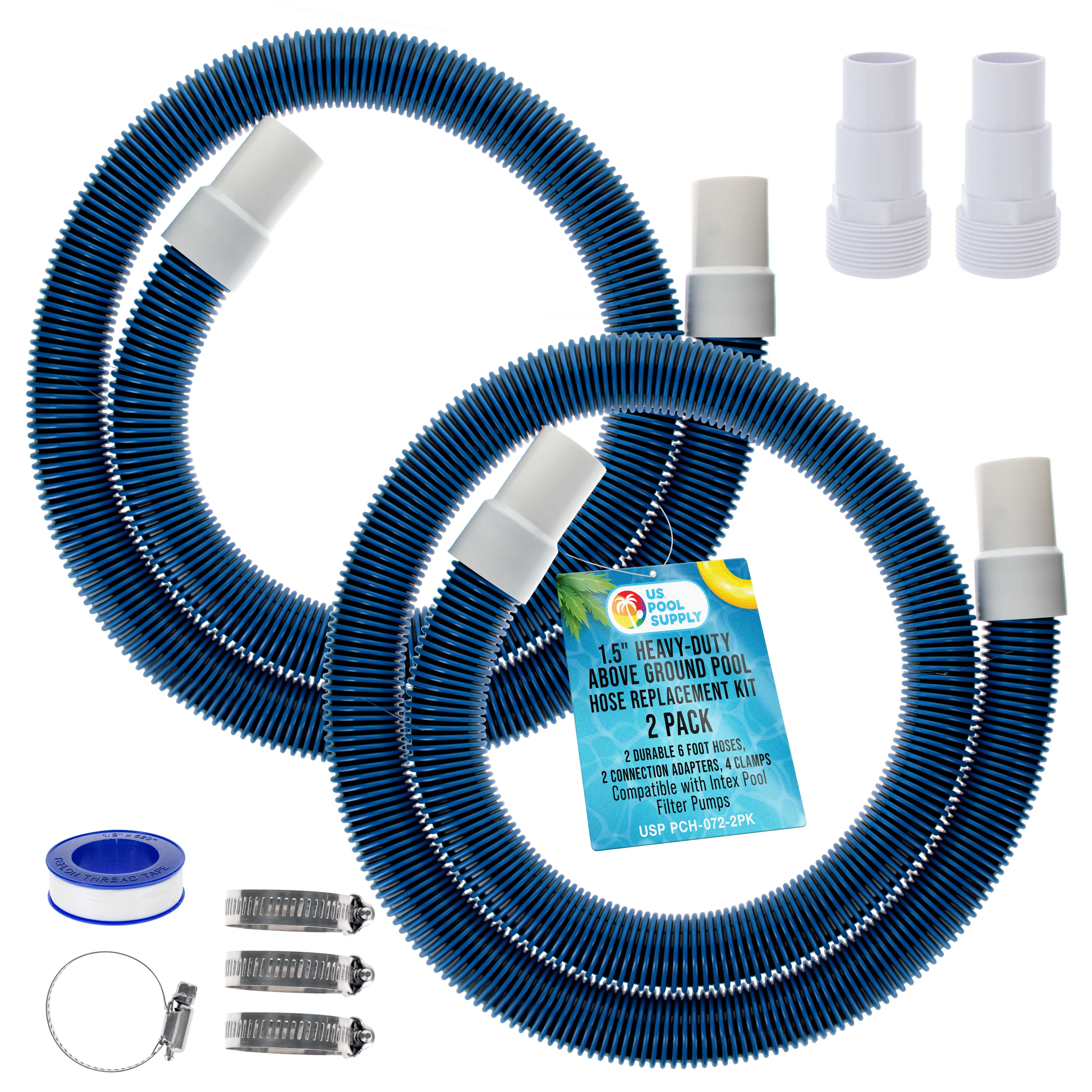 U.S. Pool Supply Pool Hose Replacement Kit - Thumbnail 2