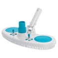 thumbnail image 1 of U.S. Pool Supply 13" Weighted Pool Vacuum Head with Nylon Bristles, Swivel Hose Connection, EZ Clip Handle - Connect 1-1/4" or 1-1/2" Hose - Removes Debris, Cleans Floors - Safe for Vinyl Lined Pools, 1 of 5