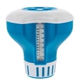 thumbnail image 1 of U.S. Pool Supply Large Pool Floating Chlorine Dispenser with 120° F Thermometer, 7" Diameter - Holds 3" Tablets - Adjustable Tab Delivery Pool Maintenance Floater - Spa, Hot Tub, 1 of 6