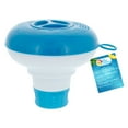 thumbnail image 1 of U.S. Pool Supply Pool & Spa Floating Chlorine & Bromine 1" Tablet Dispenser, 5" Diameter, Collapsible Floater, 1 of 6