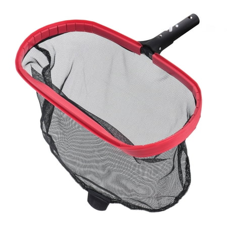 U.S. Pool Supply Professional Deluxe Swimming Pool Leaf Skimmer Rake with Deep Net Bag, Heavy Duty - Strong Reinforced USP LR-725 0