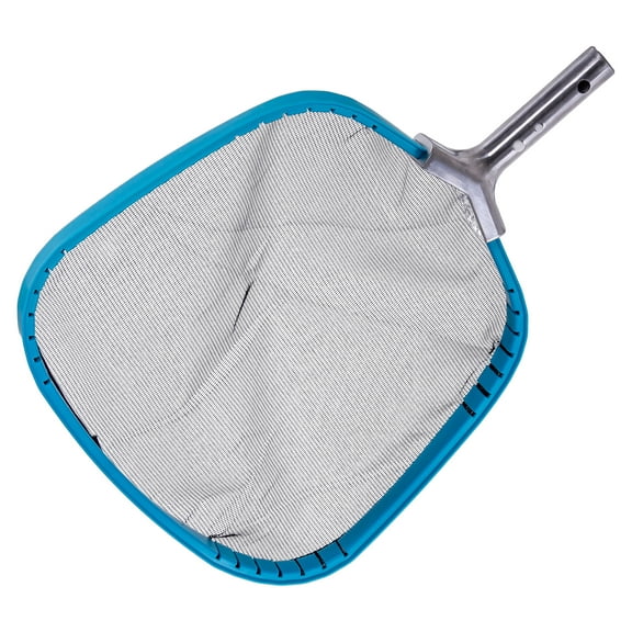 U.S. Pool Supply Professional Heavy Duty 14" Swimming Pool Leaf Skimmer Net with Strong Reinforced Aluminum Frame Handle - Commercial Grade - Fast Cleaning, Easy Debris Pickup & Removal