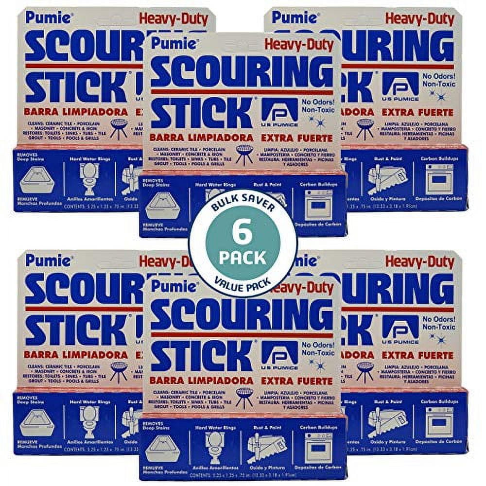 U.S. Pumice 1001 Pumie Scouring Stick, Heavy Duty, HDW, Remove Stains
