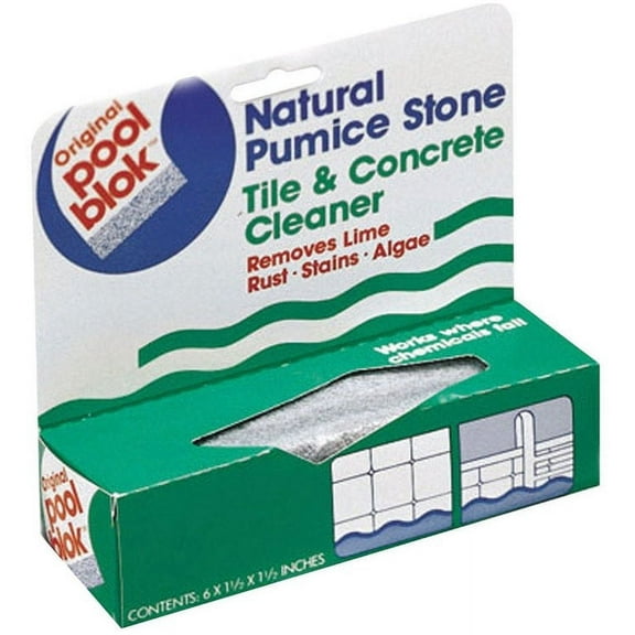 US Pumice Pool Blok Pumice Block 6 oz 6-1/2 in. H X 1-3/4 in. W X 1-3/4 in. L
