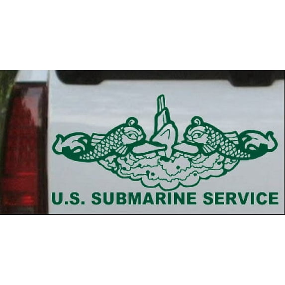 U.S. SUBMARINE SERVICE Car or Truck Window Decal Sticker