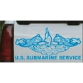 thumbnail image 1 of U.S. SUBMARINE SERVICE Car or Truck Window Decal Sticker, 1 of 1