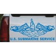 thumbnail image 1 of U.S. SUBMARINE SERVICE Car or Truck Window Decal Sticker, 1 of 1