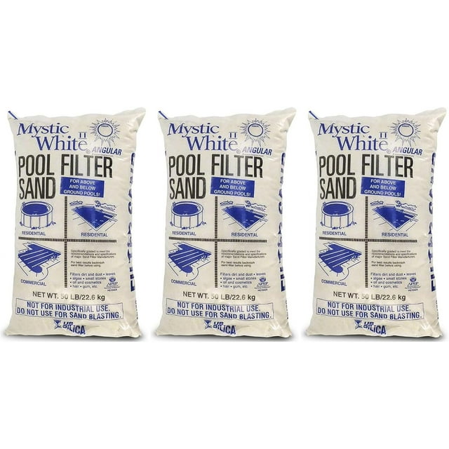 U.S. Silica 50 Pound Mystic White Non Corroding Non Staining Premium