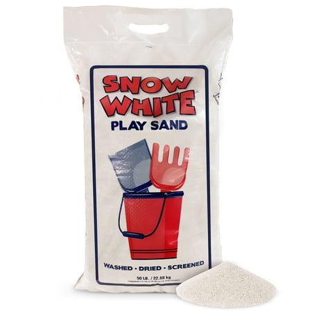 U.S. Silica Sand Large 5 lb Bulk White Play Sand for Kids, 1 Pack