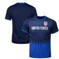 thumbnail image 1 of Icon Sports USA Soccer Game Day Shirt, 100% Polyester, Navy/Blue, YXS-XL, 1 of 6