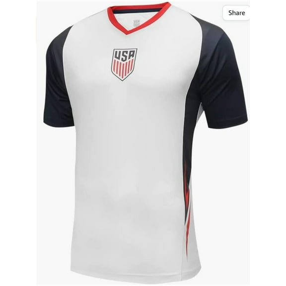 U.S. Soccer USMNT Game Day Soccer Jersey Shattered White Home - Small
