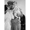 thumbnail image 1 of U.S. Soldier Bidding His Wife And 8-Month-Old Son Goodbye As He Leaves For Korea In 1950. Korean War History, 1 of 2