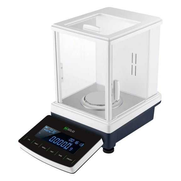 U.S. Solid 0.1 mg Analytical Balance - 320 g x 0.0001g Lab Science Electronic Balance