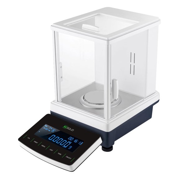 U.S. Solid 0.1 mg Analytical Balance - 520 g x 0.0001g Lab Science Electronic Balance