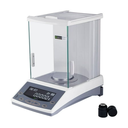 U.S. Solid 110 x 0.0001g Analytical Balance - Density and Dynamic Weighing, 0.1 mg Lab Balance Digital Precision Scale