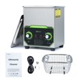 thumbnail image 1 of U.S. Solid 2L Mechanical Ultrasonic Cleaner 40 KHz Stainless Steel Cleaning Machine, 1 of 8