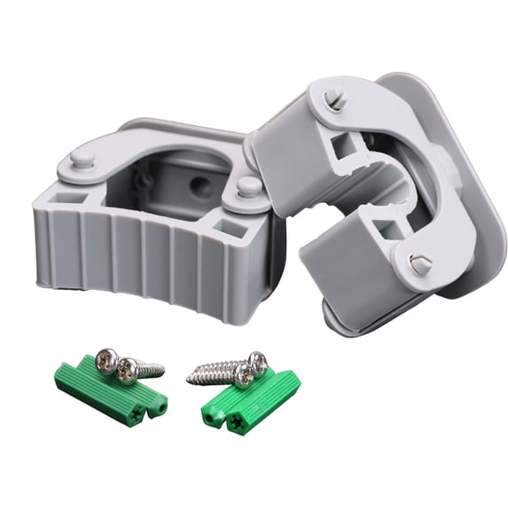 U.S. Solid Wall Mounted Single Gripper Broom Mop Holder