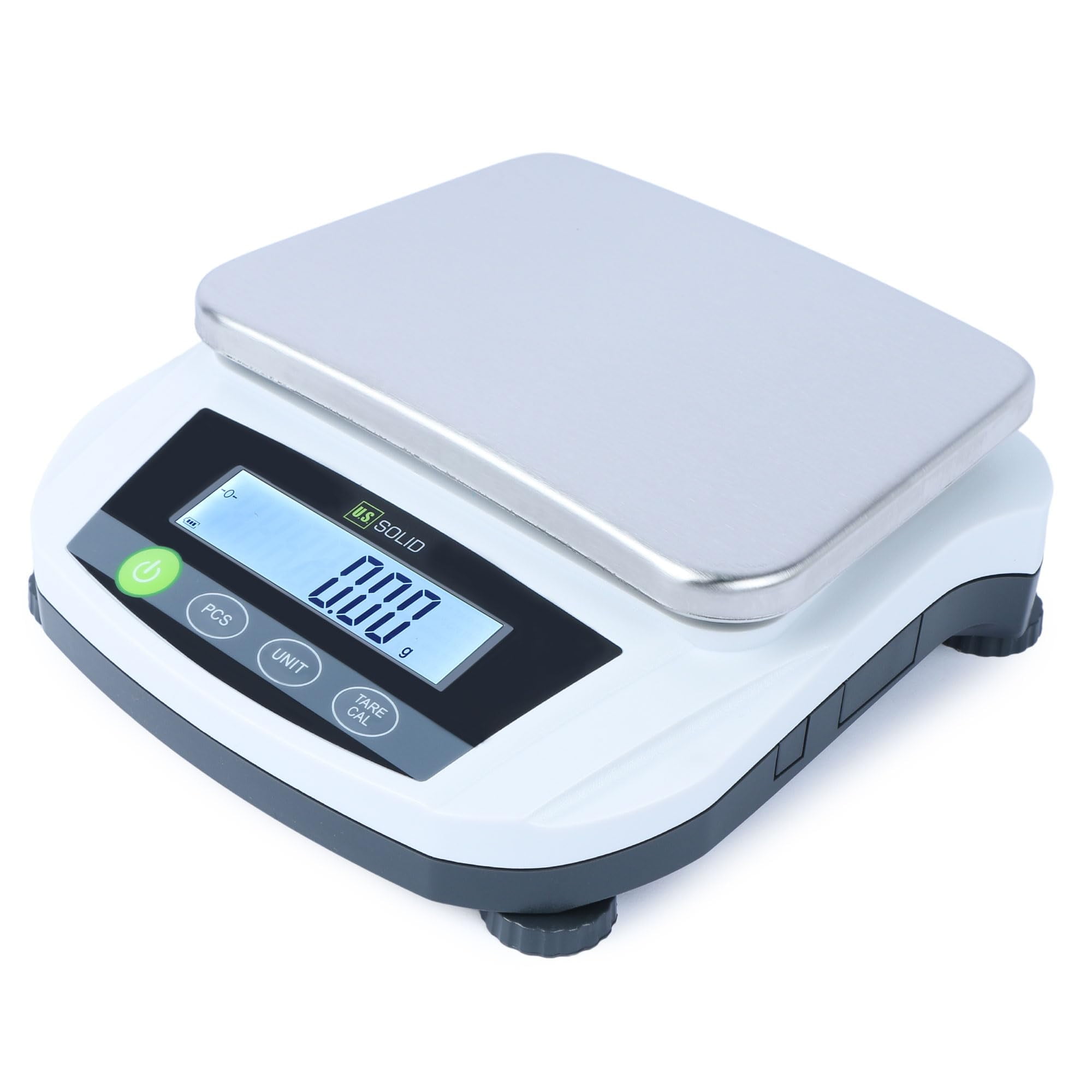 Precision Balancing Scales U.S. Solid 5000g x 0.01g Analytical Digital 10mg Lab Precision Balance ...