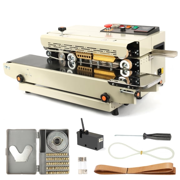 U.S. Solid Adjustable Sealing Depth Horizontal Automatic Continuous Sealing Machine