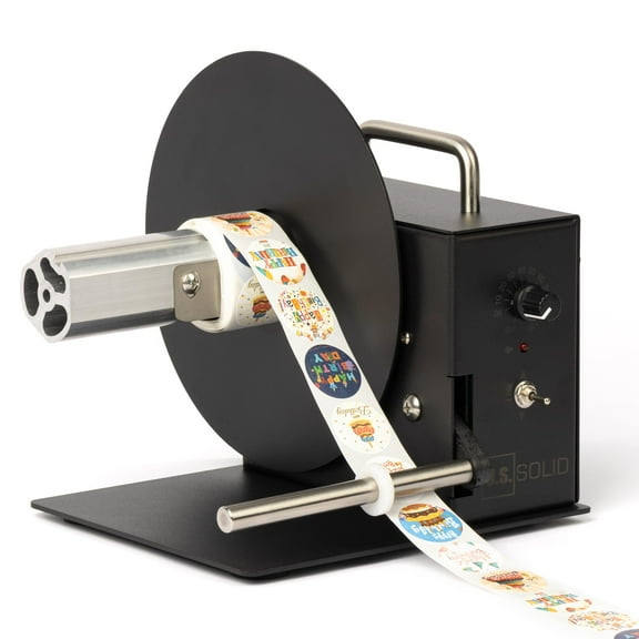 U.S. Solid Automatic Label Rewinder 1.5/3 inch Core Holder, 4.1 inch Width