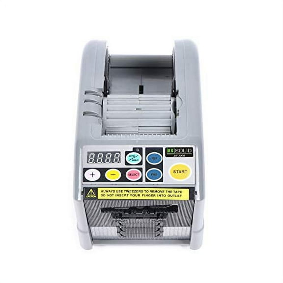 U.S. Solid Automatic Tape Dispenser Dispensing Cutting Machine JF-3000 For Adhesive And Non-adhesive Tapes, 0.25"-2.36" Tape Width, 0.2"-39.33" Tape Length