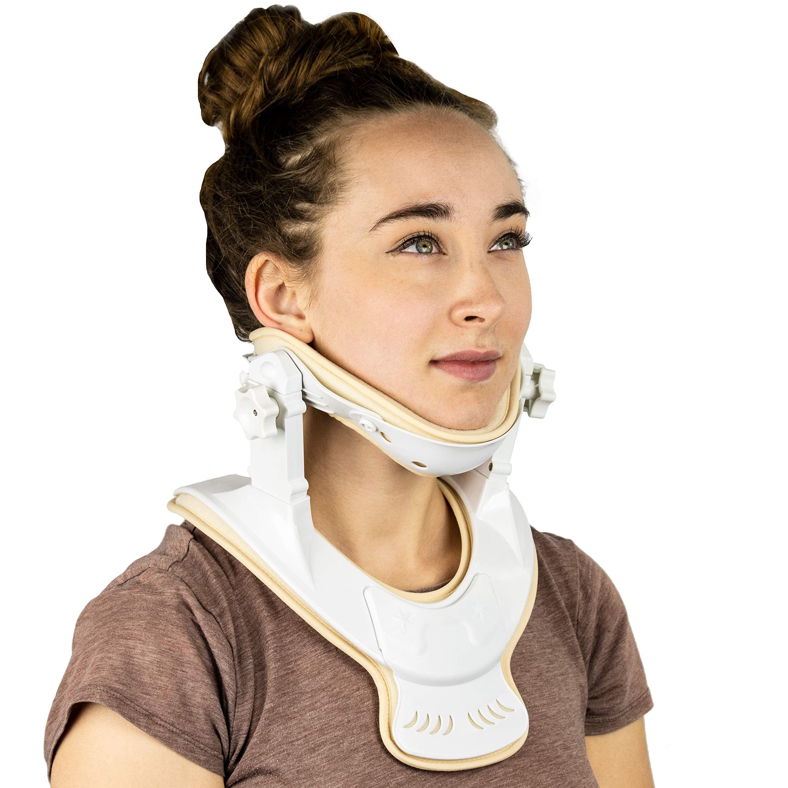 Cervical Collar Neck Relief Traction Device Brace Support Stretcher Pain  Therapy