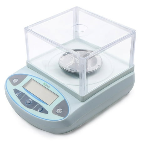U.S. Solid Digital Analytical Balance 200g x 0.001g Lab Precision Scale AC/DC Power Supply