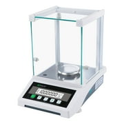 U.S. Solid Digital Analytical Balance 220g x 0.0001g/0.1mg Electronic Lab Precision Scale