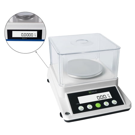U.S. Solid Digital Analytical Balance 3.1kg/3100g x 0.01g Lab Precision Scale with 2 LCD Screens