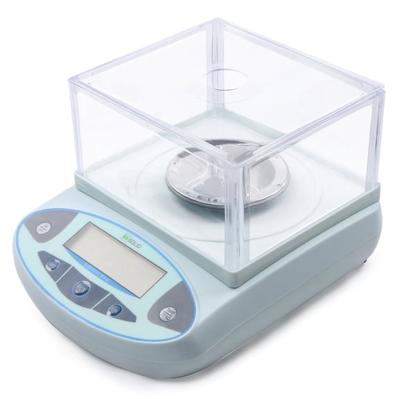 U.S. Solid Digital Analytical Balance 300g x 0.001g Lab Precision Scale AC/DC Power Supply