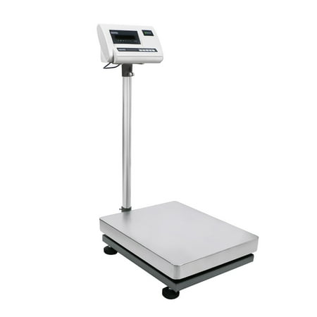 U.S. Solid Digital Bench Scale 160kg x 10g Postal Package Shipping Balance with Stainless Steel Platform, 2 Units Available, RS232 Interface